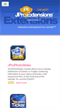 Mobile Screenshot of jproextensions.com
