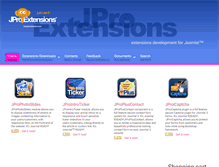 Tablet Screenshot of jproextensions.com